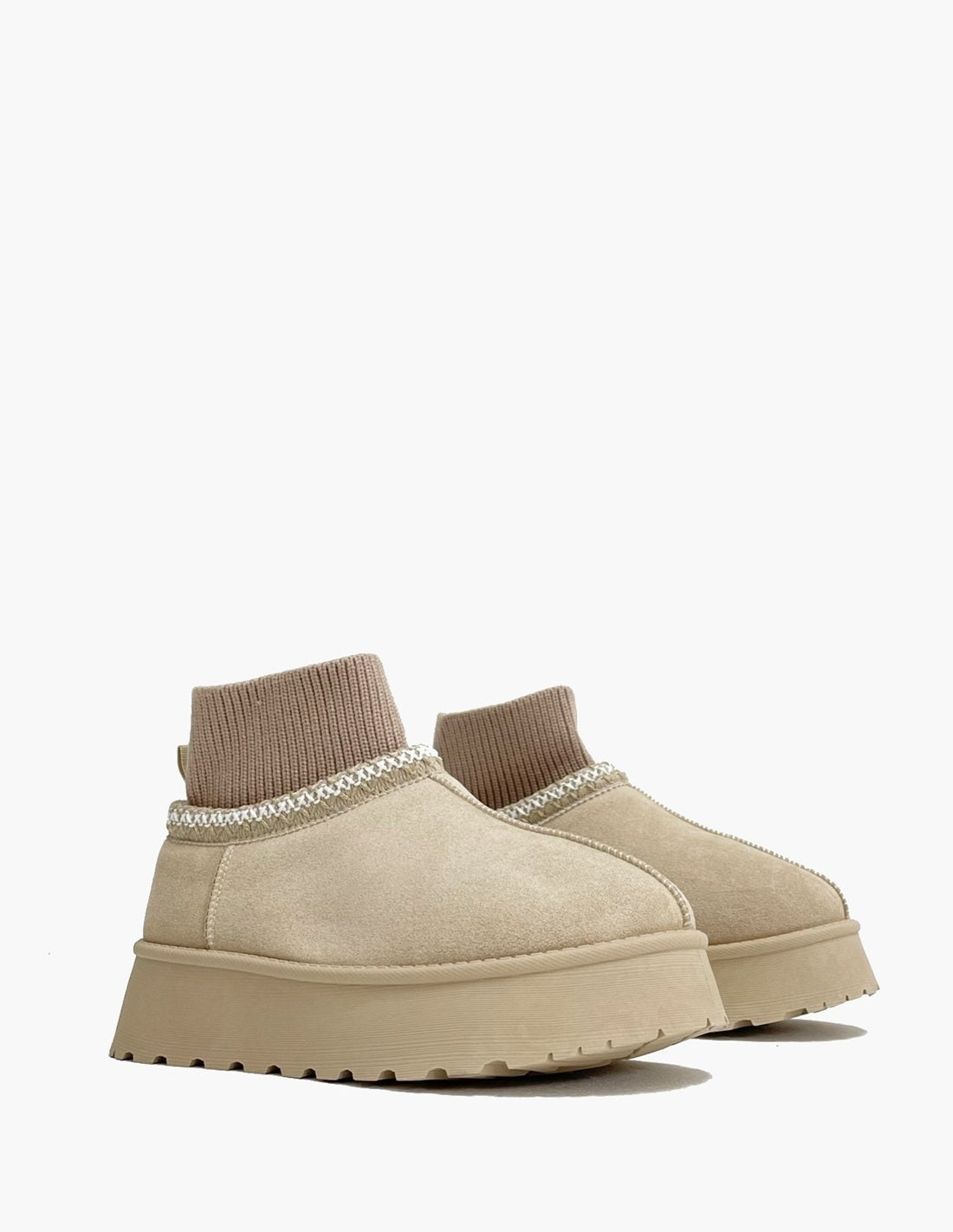 Bota australiana beige - Calcetín y plataforma_3273.jpg
