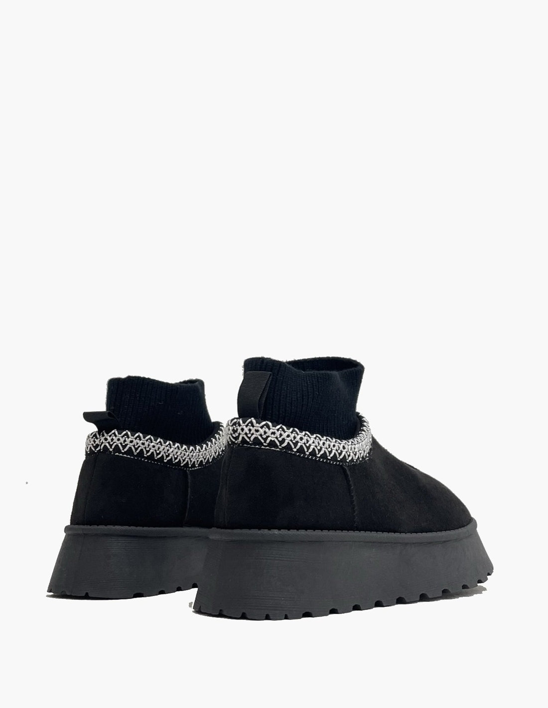 Botas negras - Cuello de punto y plataforma_3279.jpg