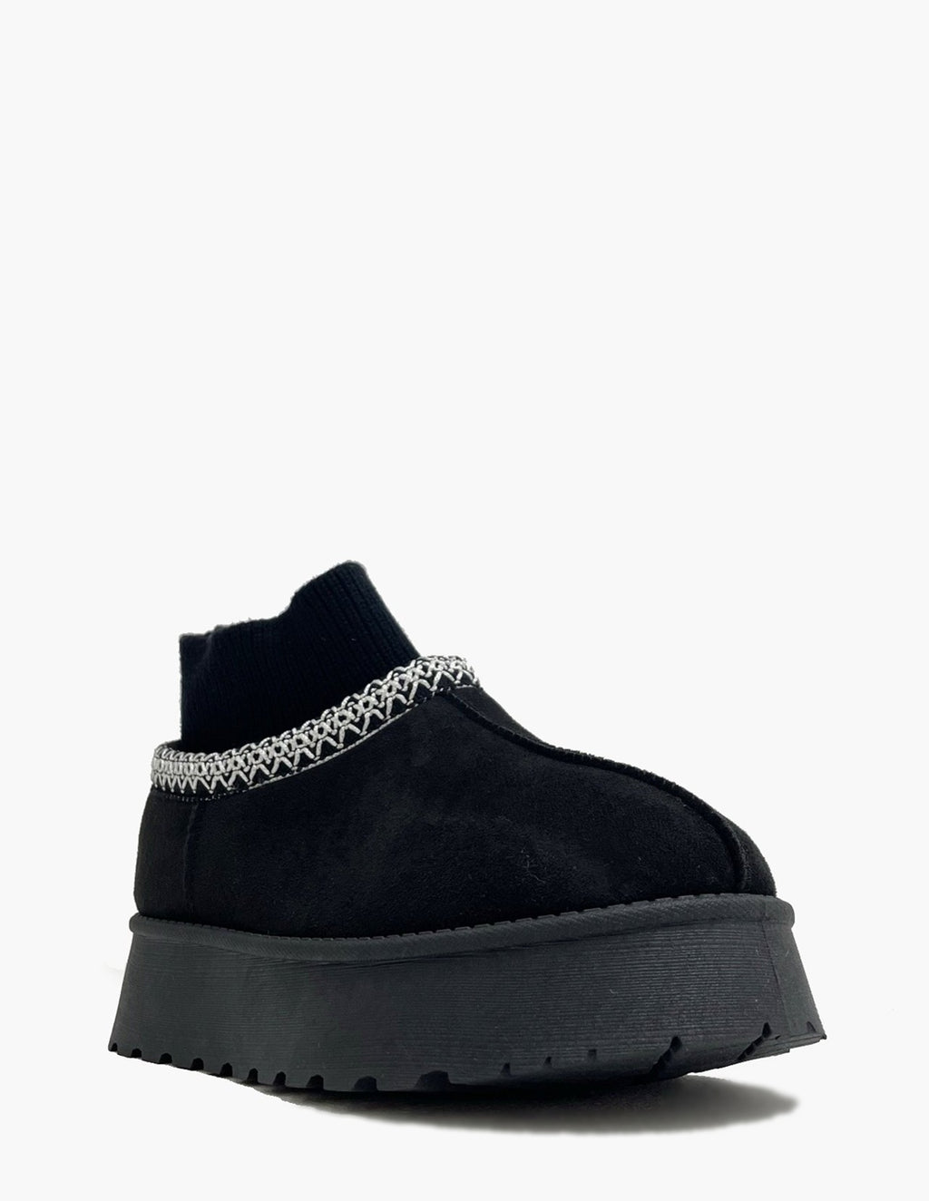 Botas negras - Cuello de punto y plataforma_3281.jpg