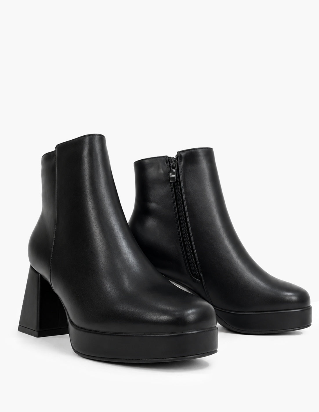 Botines Negros de Tacón Ancho y Plataforma | Mujer_3850.jpg