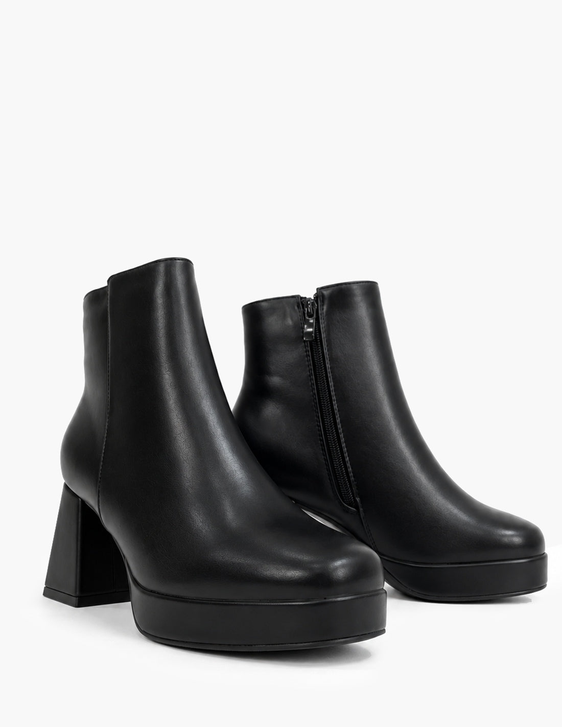 Botines Negros de Tacón Ancho y Plataforma | Mujer_3851.jpg