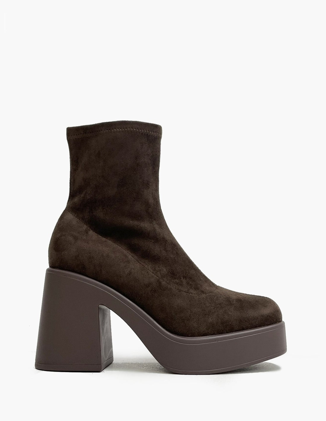 Botines de Plataforma Marrón Oscuro de Mujer_3695.jpg