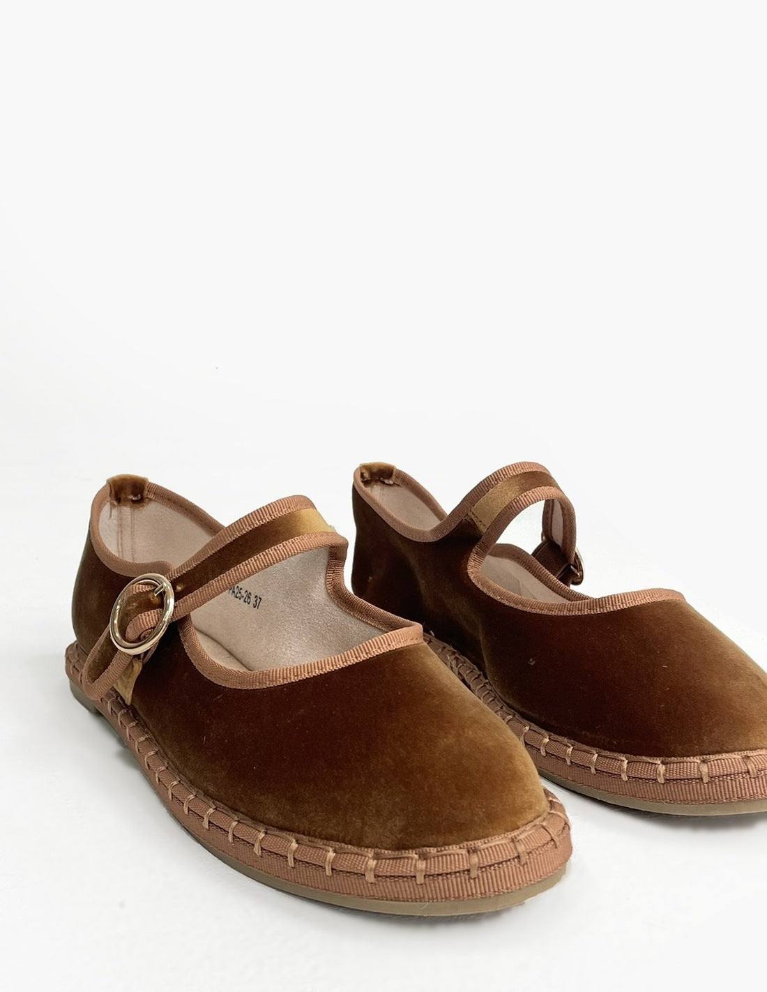 Merceditas con Hebilla Mujer - Camel y Terciopelo_3681.jpg
