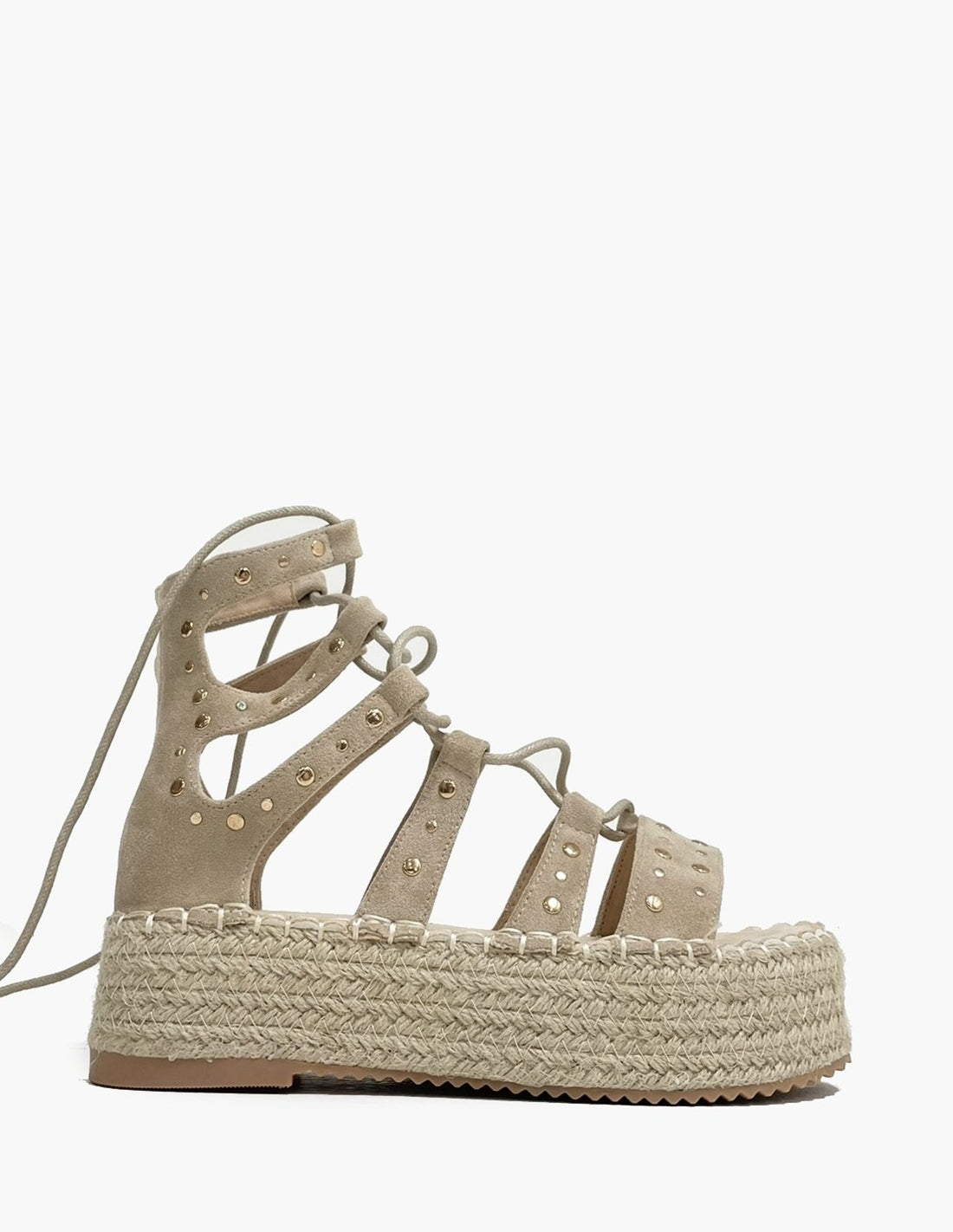 Sandalias Kaki tiras y tachuelas - Estilo Romano_3553.jpg
