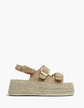 Sandalias Khaki de Esparto Hebilla y Plataforma_3569.jpg