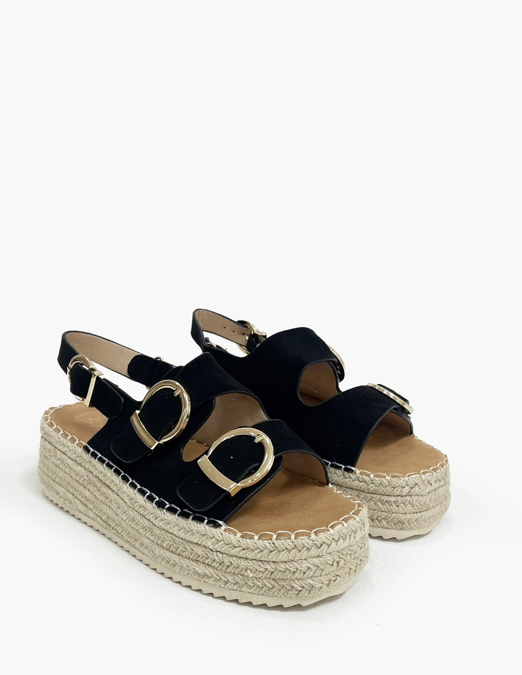 Sandalias Negras De esparto hebillas y plataforma_3574.jpg