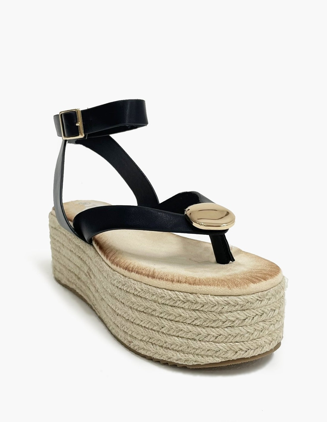 Sandalias Plataforma Esparto Negras - Detalle Dorado_3657.jpg