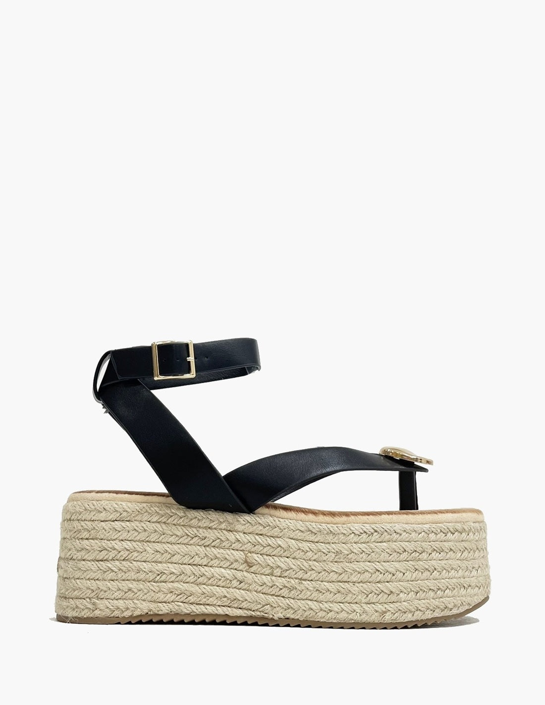 Sandalias Plataforma Esparto Negras - Detalle Dorado_3659.jpg