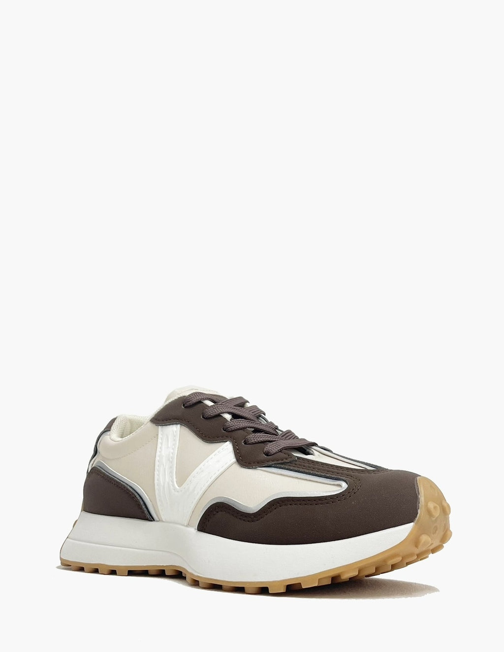 Zapatillas Deportivas Mujer - Marrón y Crema_3391.jpg