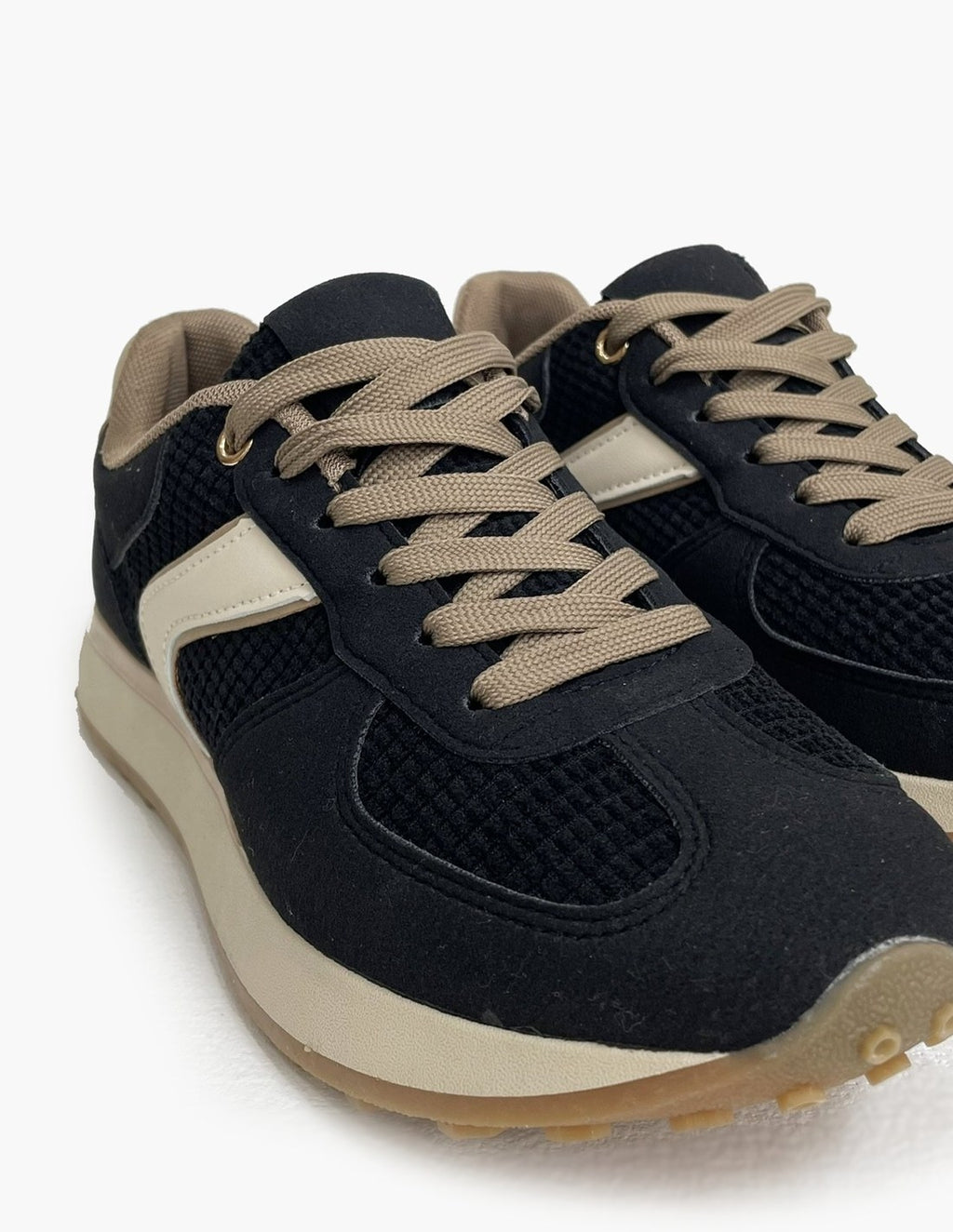 Zapatillas Negras Mujer Efecto Piel Napa_3830.jpg