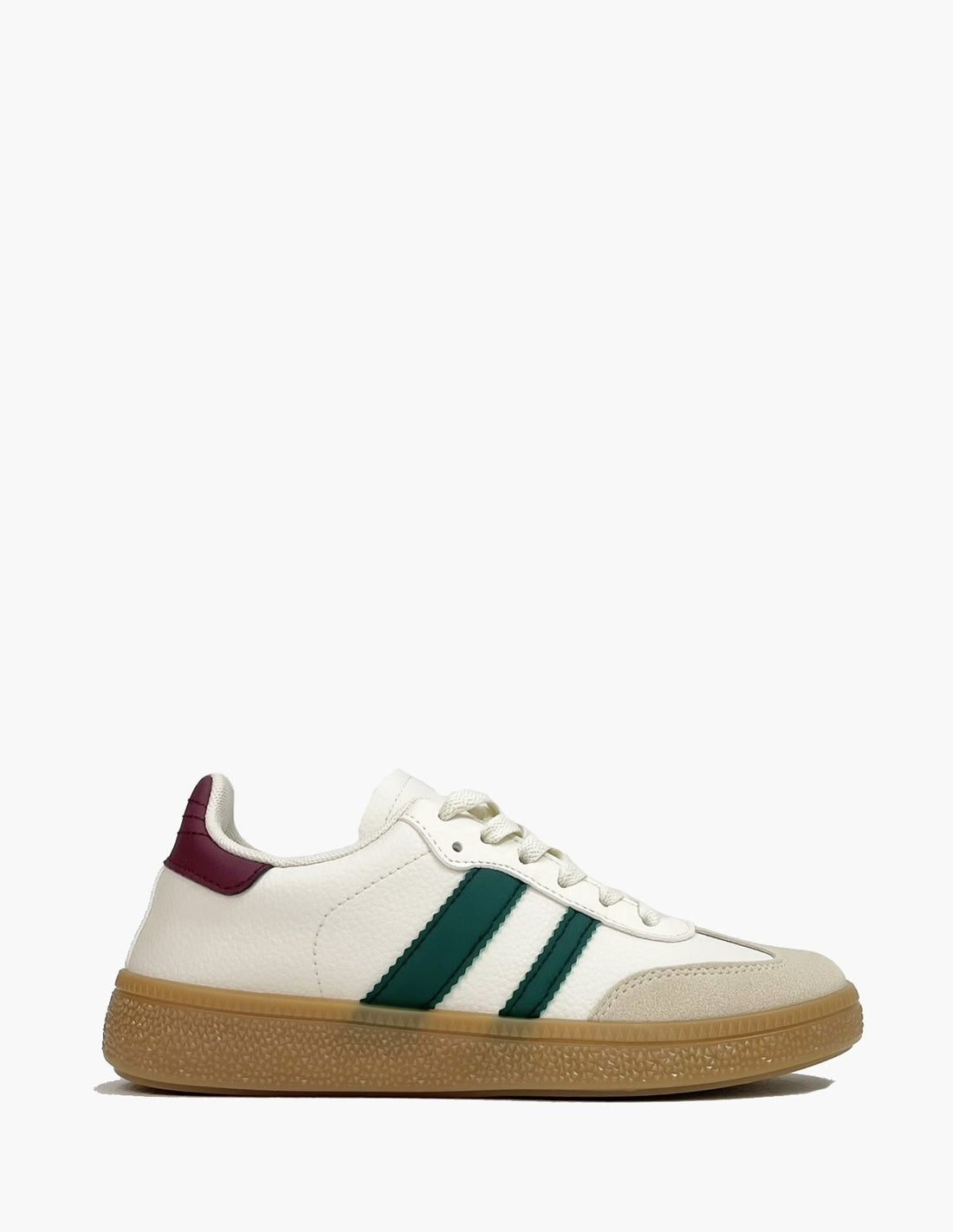 Zapatillas Retro Beige con Franjas Verdes_3691.jpg